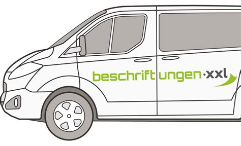 Fahrzeugbeschriftung .